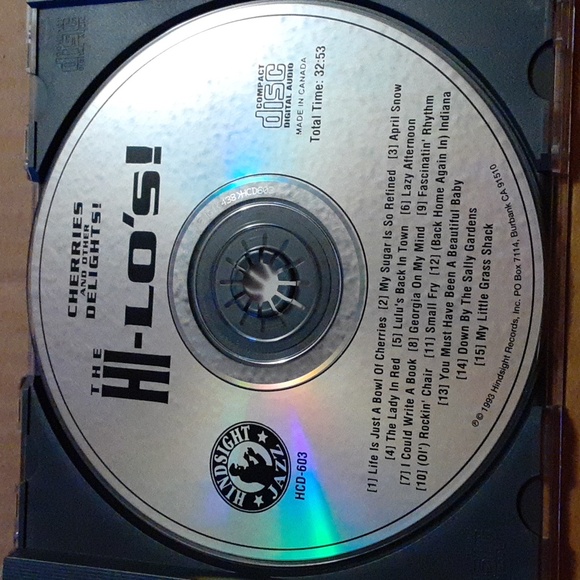 The Hi-Lo's Cherries And Other Delights! CD - Picture 3 of 4